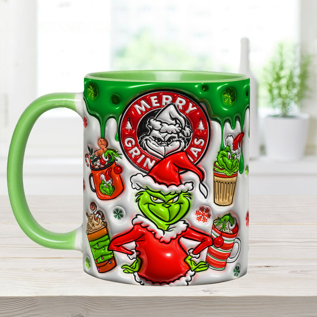 Joyeux Grinchmas - Mug décoratif « Noël volé »
