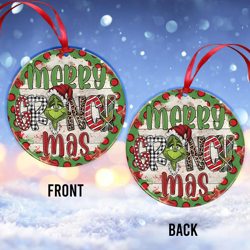 Merry Christmas - Stole Christmas Ornament