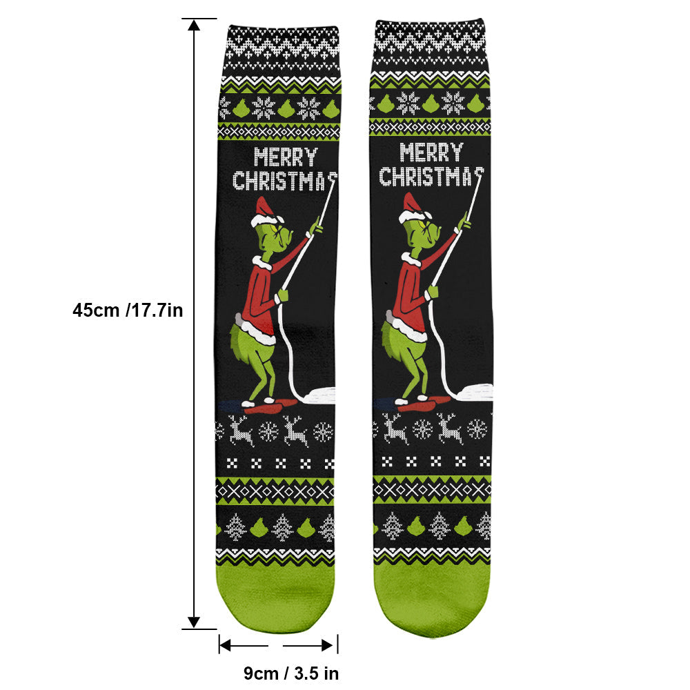 Merry Christmas - Stole Christmas Socks