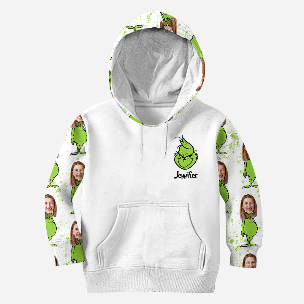 Rock Paper Scissors - Personalized Stole Christmas Hoodie and Leggings