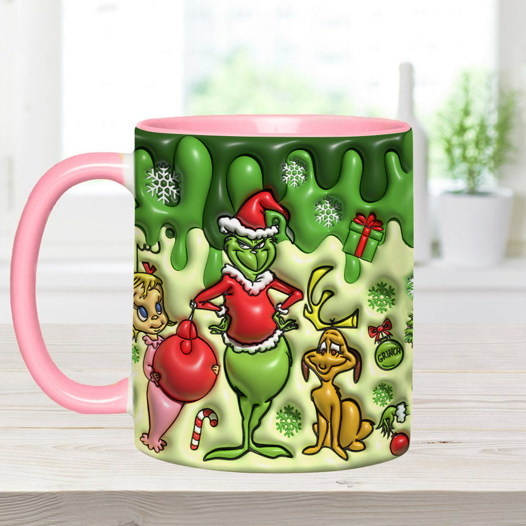Joyeux Grinchmas - Mug décoratif « Noël volé »