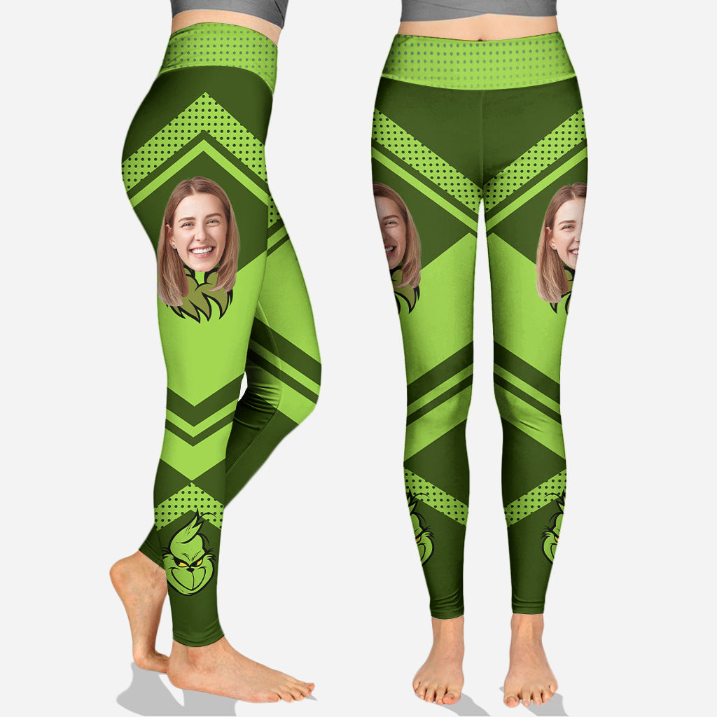 Rock Paper Scissors - Personalized Stole Christmas Hoodie and Leggings