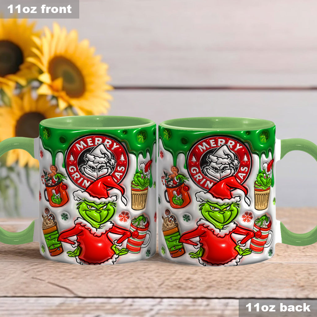 Joyeux Grinchmas - Mug décoratif « Noël volé »