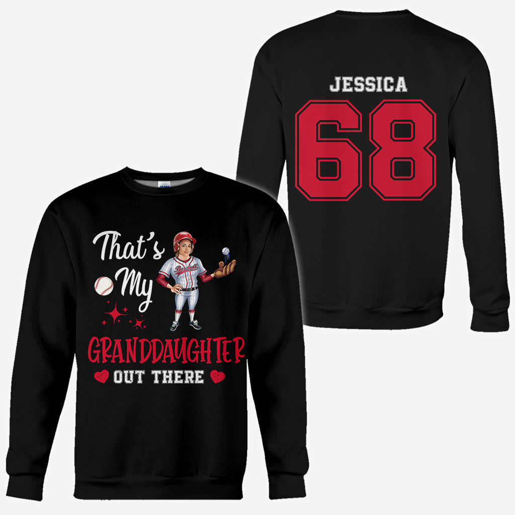 Mon joueur préféré - T-shirt de baseball personnalisé intégral