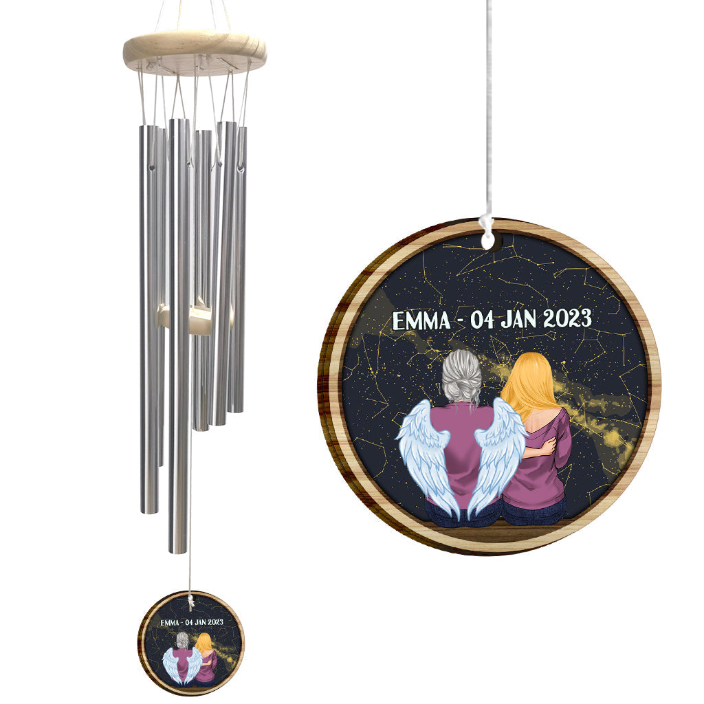 When I Look At The Stars - Personalized Memorial Wind Chime