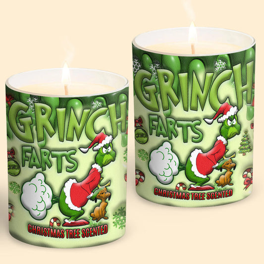 Bougie parfumée sapin de Noël - Étole Christmas Candle avec couvercle en bois