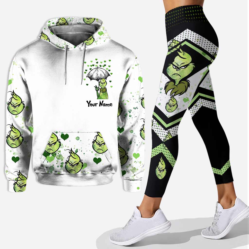 Ew Love Green Mischief - Personalized Hoodie And Leggings