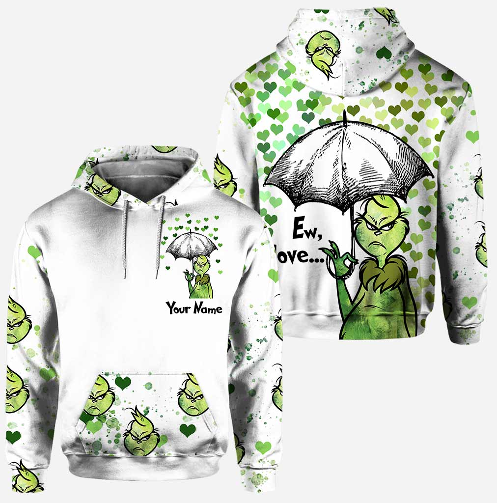 Ew Love Green Mischief - Personalized Hoodie And Leggings