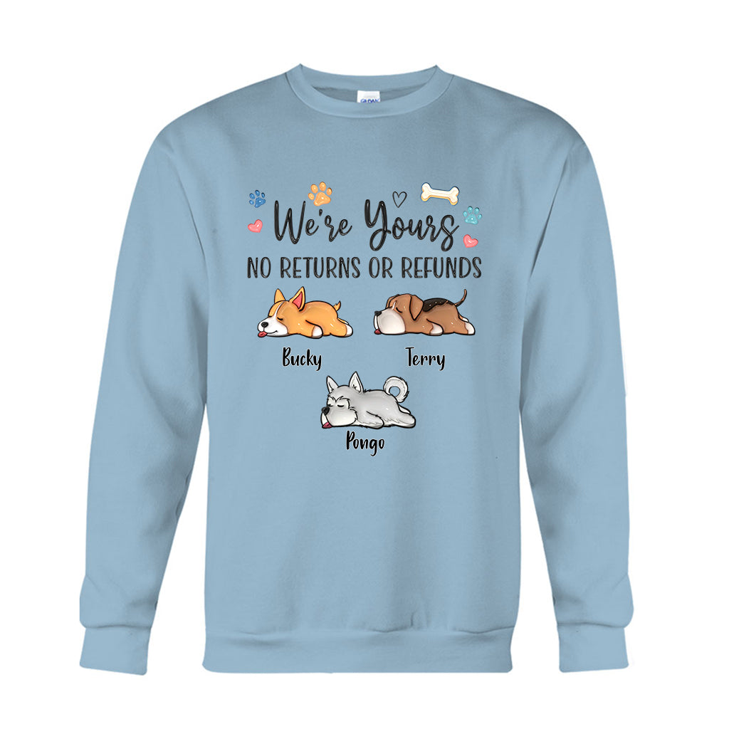 We're Yours - Personalized Dog T-shirt And Hoodie