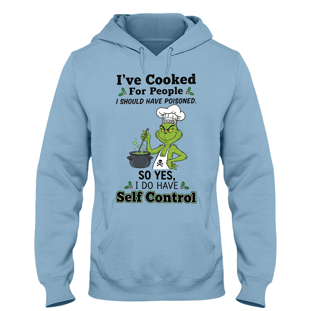 J'ai cuisiné - T-shirt et sweat à capuche personnalisés « J'ai volé Noël »