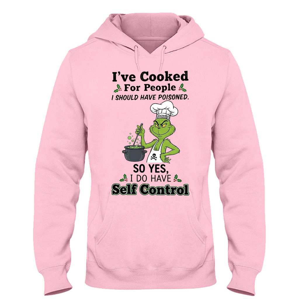J'ai cuisiné - T-shirt et sweat à capuche personnalisés « J'ai volé Noël »