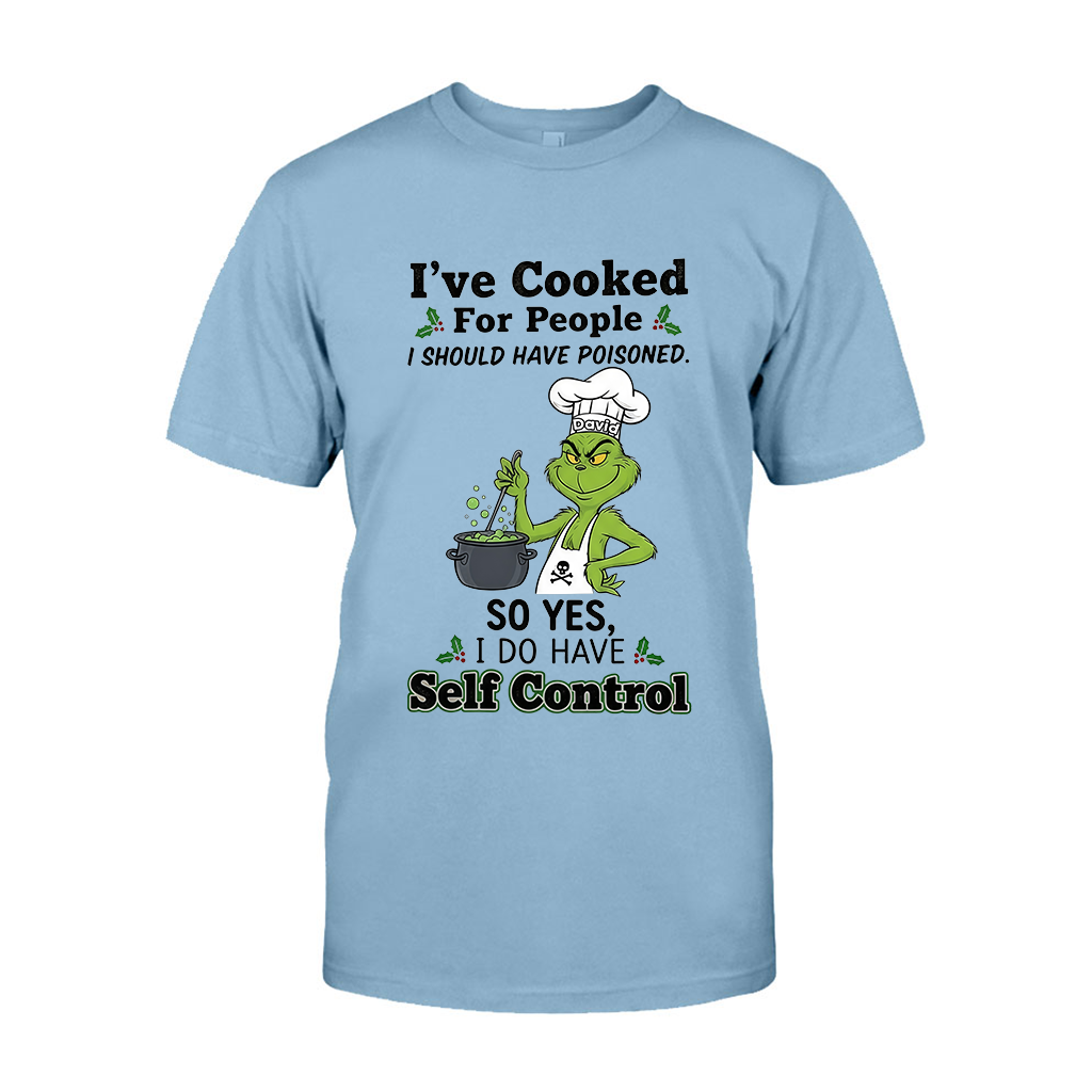 J'ai cuisiné - T-shirt et sweat à capuche personnalisés « J'ai volé Noël »
