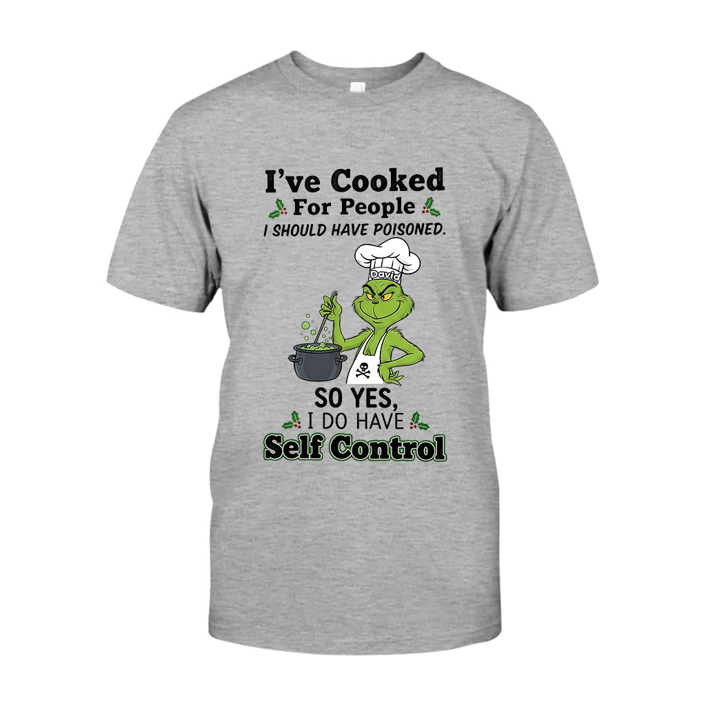 J'ai cuisiné - T-shirt et sweat à capuche personnalisés « J'ai volé Noël »