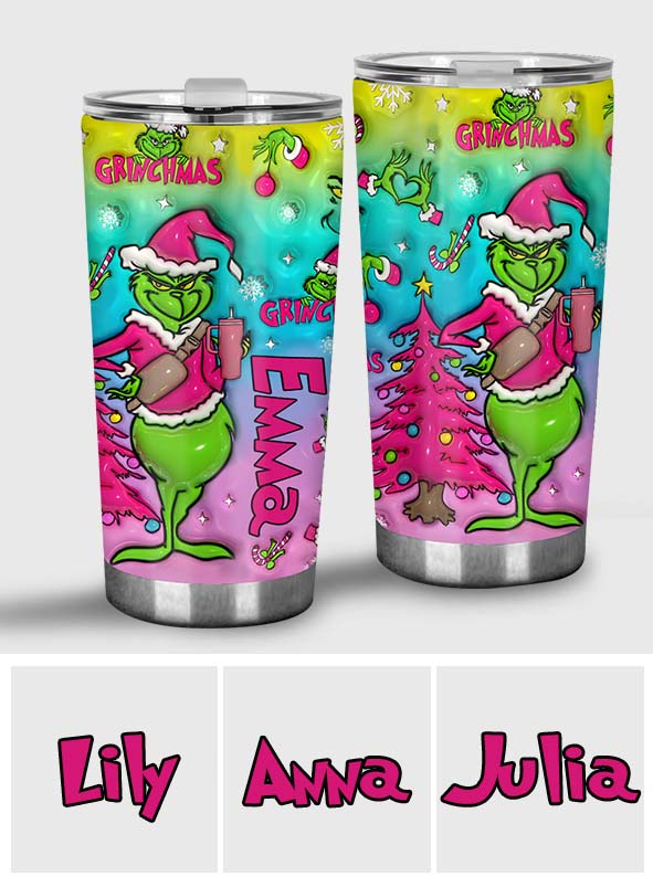 Holo Christmas - Personalized Stole Christmas Tumbler