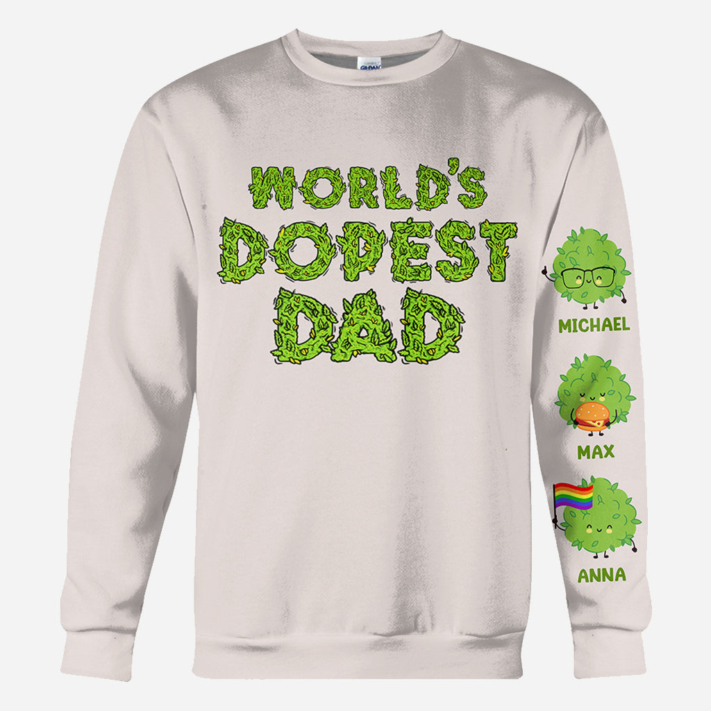 Le papa le plus cool du monde - T-shirt personnalisé pour papa