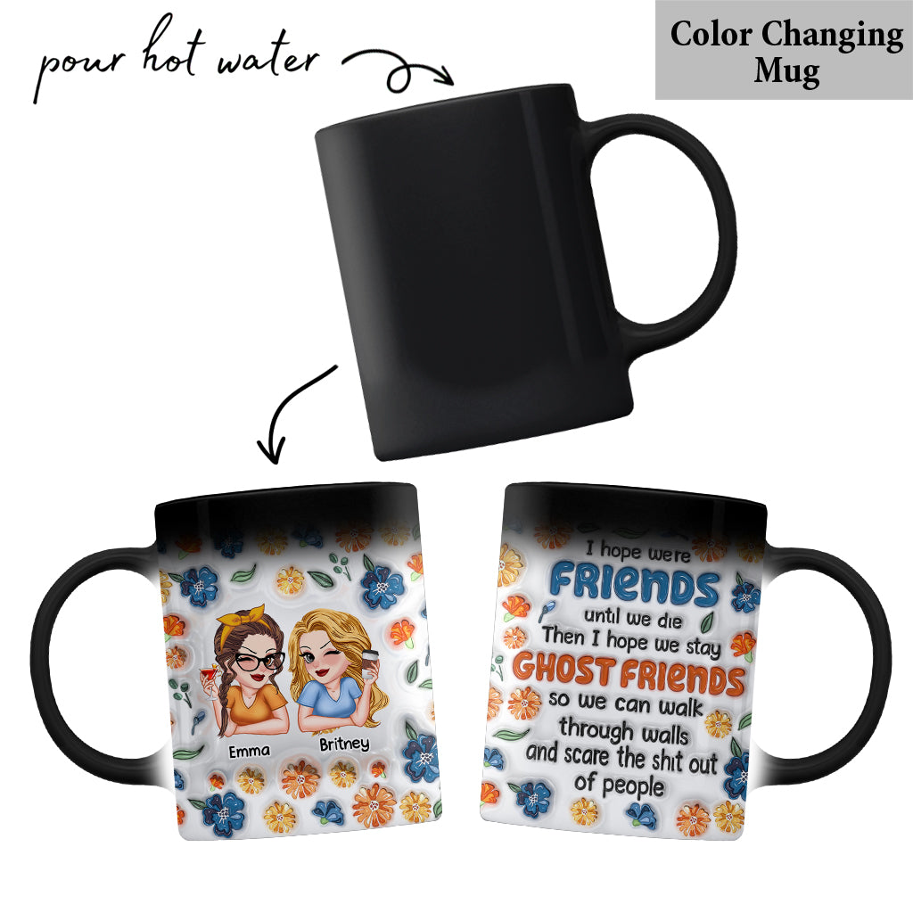 Mug personnalisé pour meilleures amies - Amies fantômes