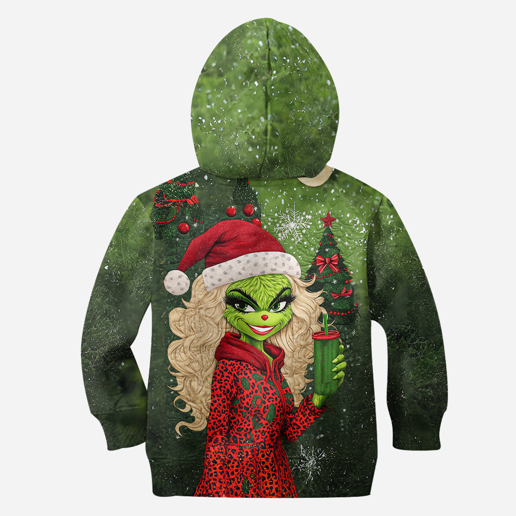Beautiful Green Lady - Personalized Stole Christmas Hoodie and Leggings
