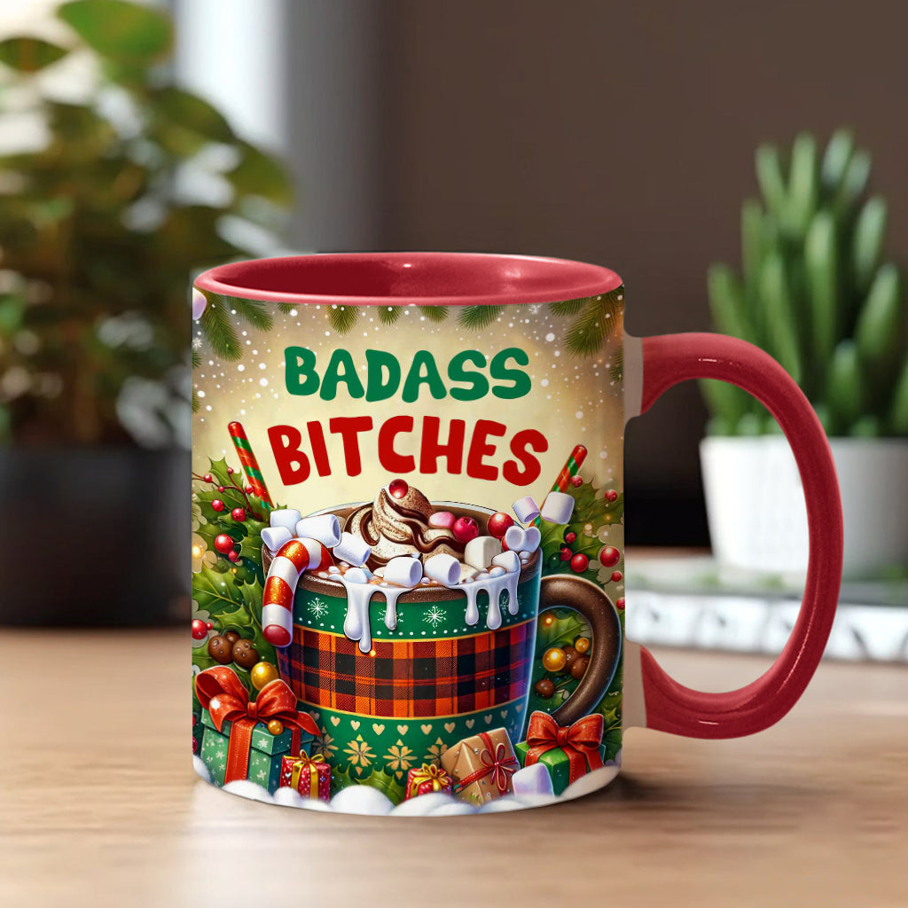 Meilleures amies - Mug personnalisé « Badass Bitches »