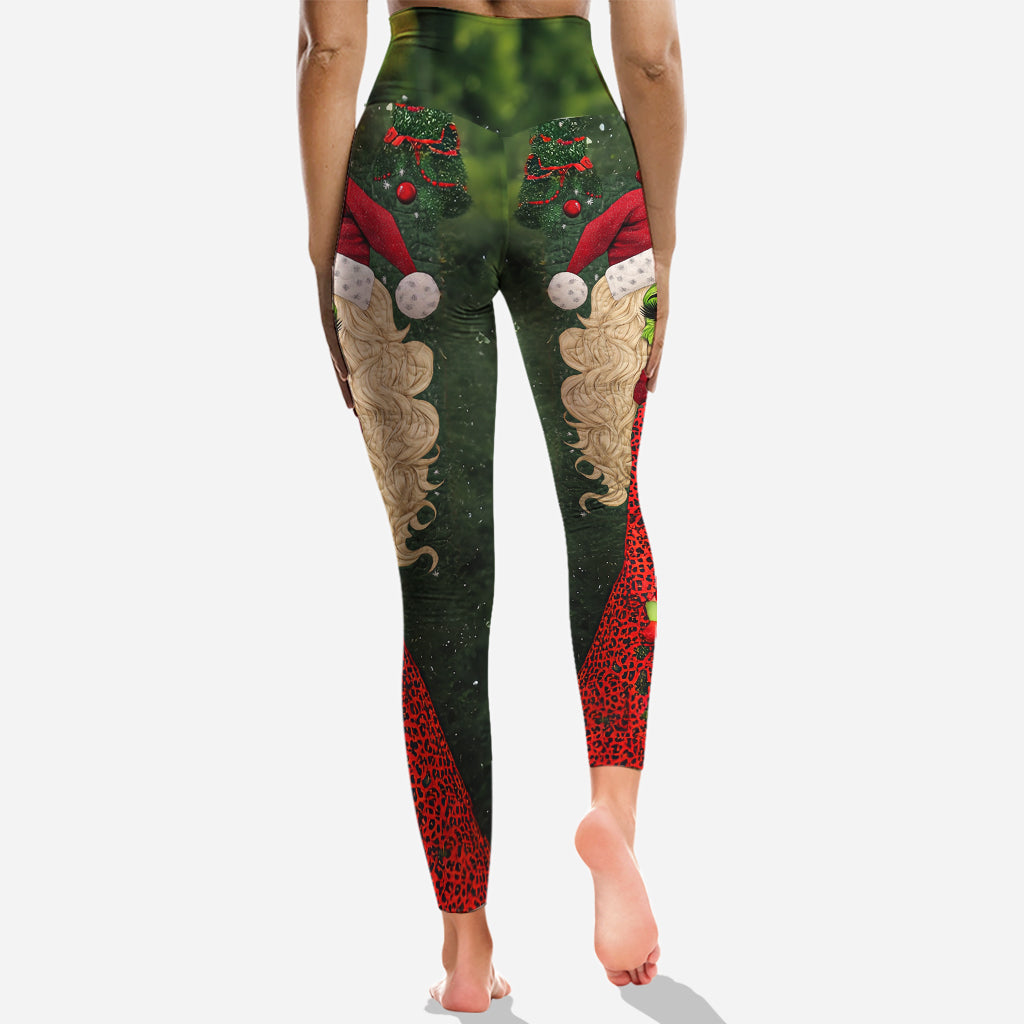 Beautiful Green Lady - Personalized Stole Christmas Hoodie and Leggings