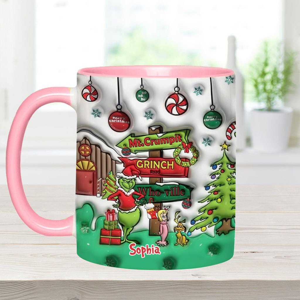Ho Ho Ho - Mug de Noël personnalisé avec étole