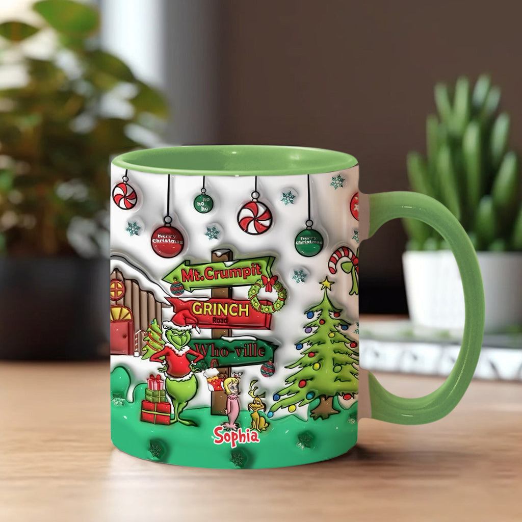 Ho Ho Ho - Mug de Noël personnalisé avec étole