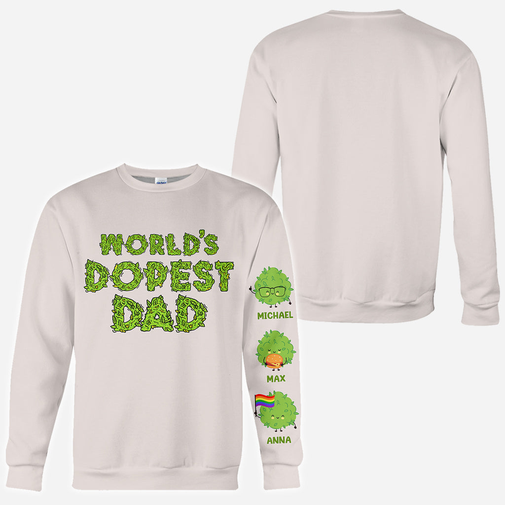 Le papa le plus cool du monde - T-shirt personnalisé pour papa