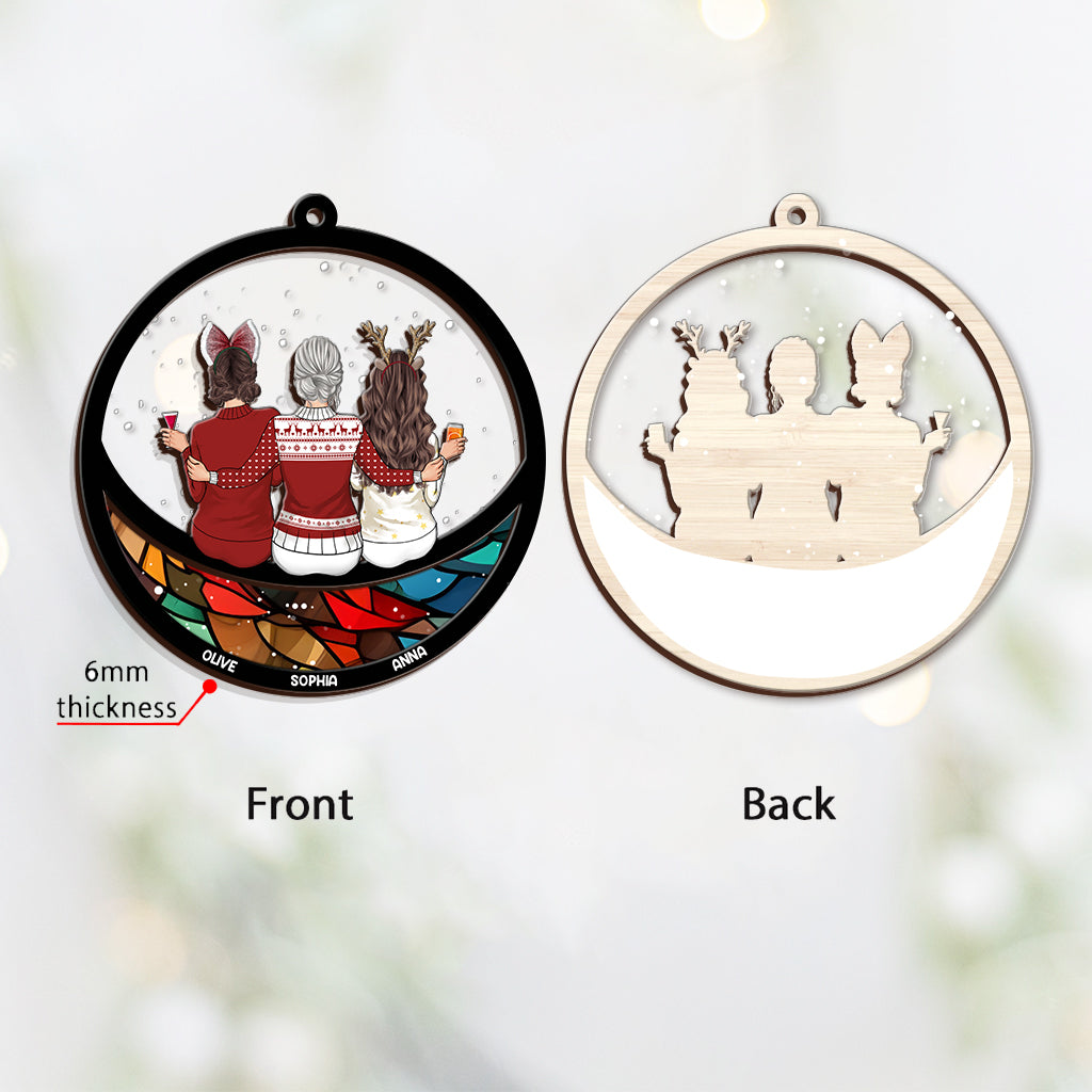 This Is Us - Ornement familial personnalisé à plusieurs niveaux