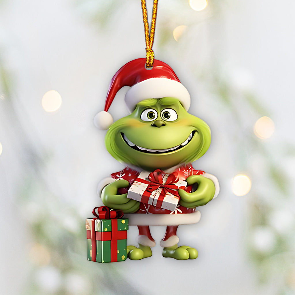 Joyeux Grinchmas - Étole de Noël personnalisée