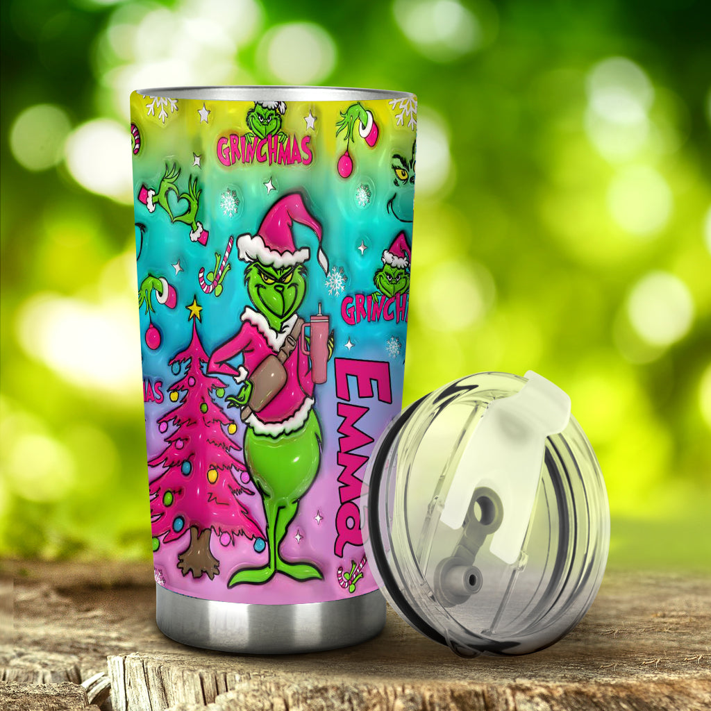 Holo Christmas - Personalized Stole Christmas Tumbler
