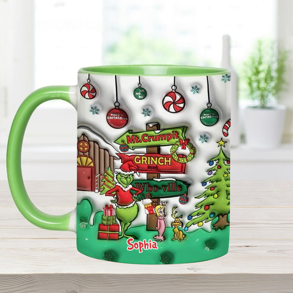 Ho Ho Ho - Mug de Noël personnalisé avec étole
