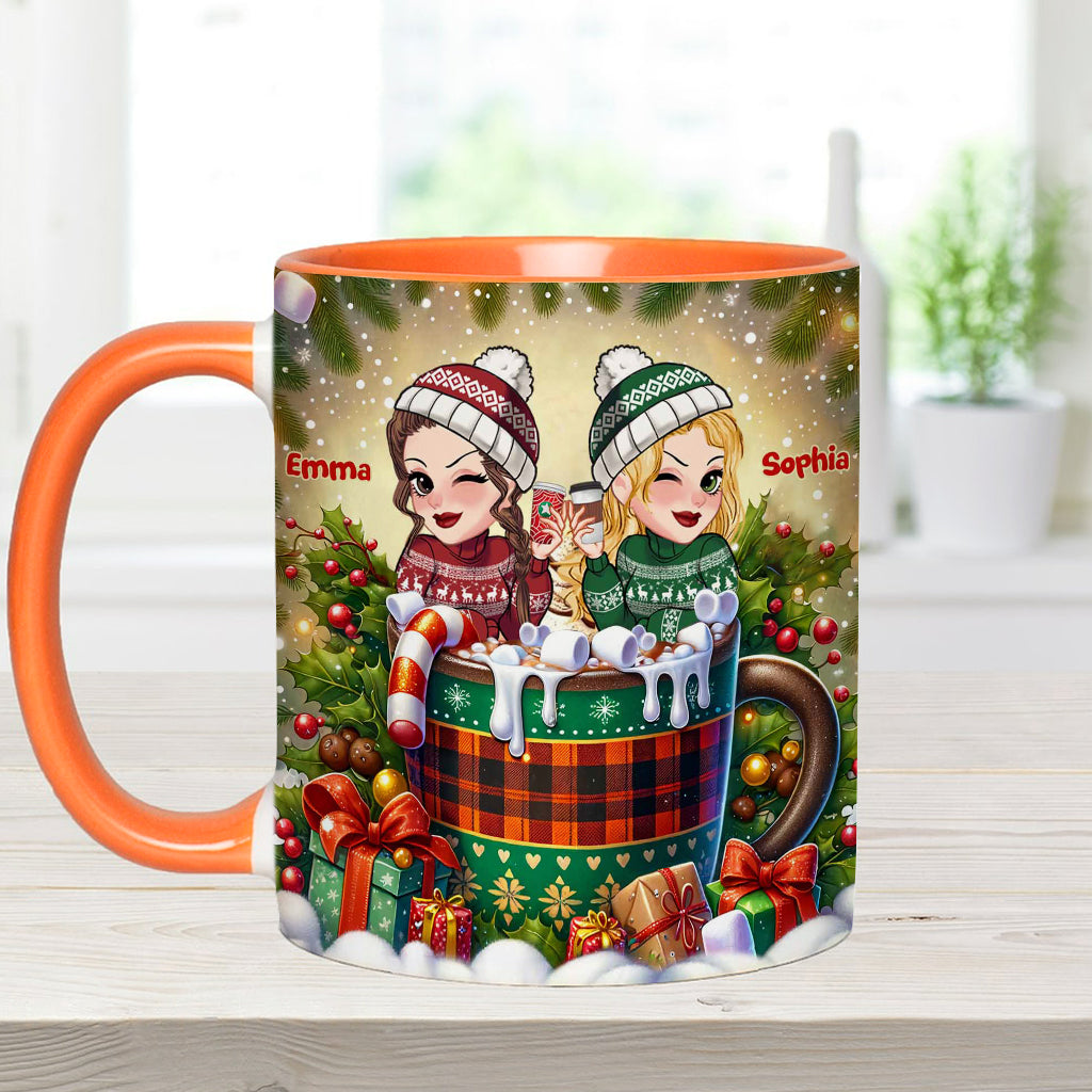 Meilleures amies - Mug personnalisé « Badass Bitches »