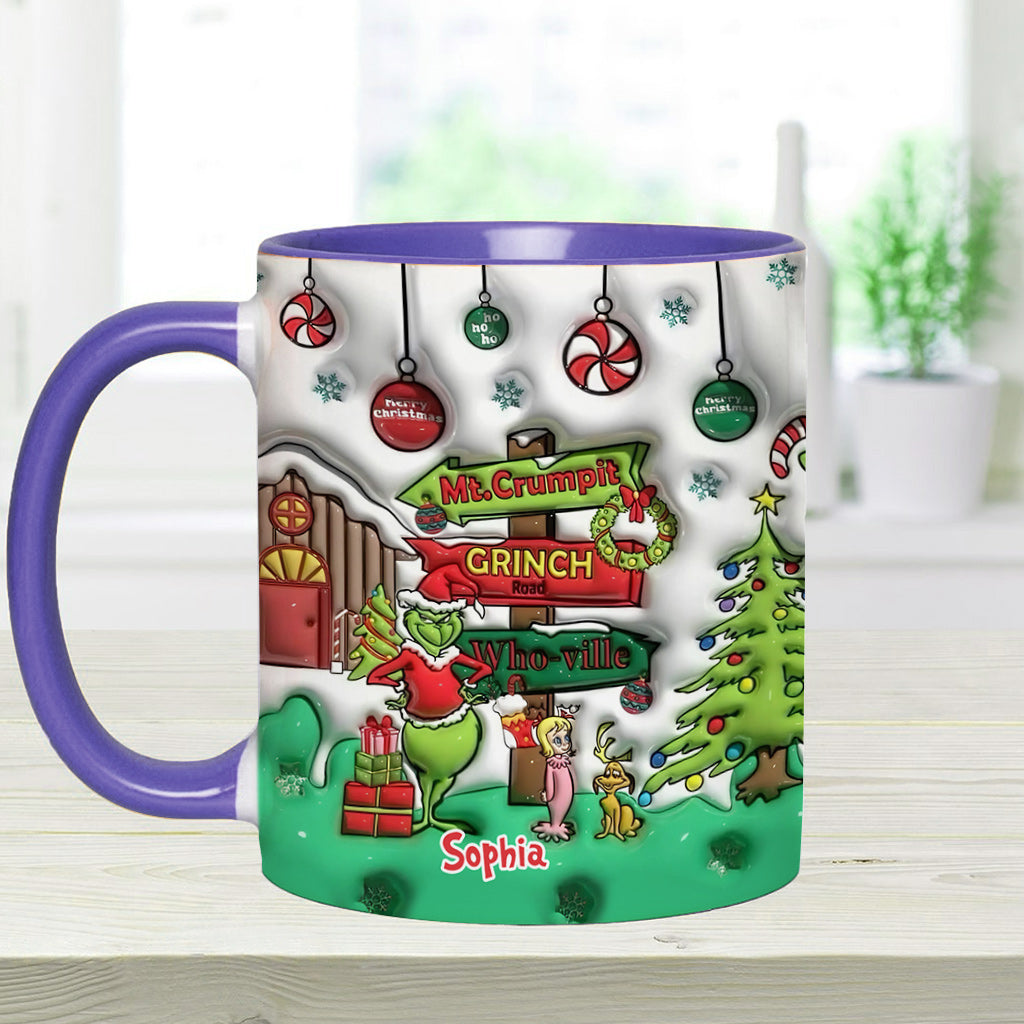 Ho Ho Ho - Mug de Noël personnalisé avec étole