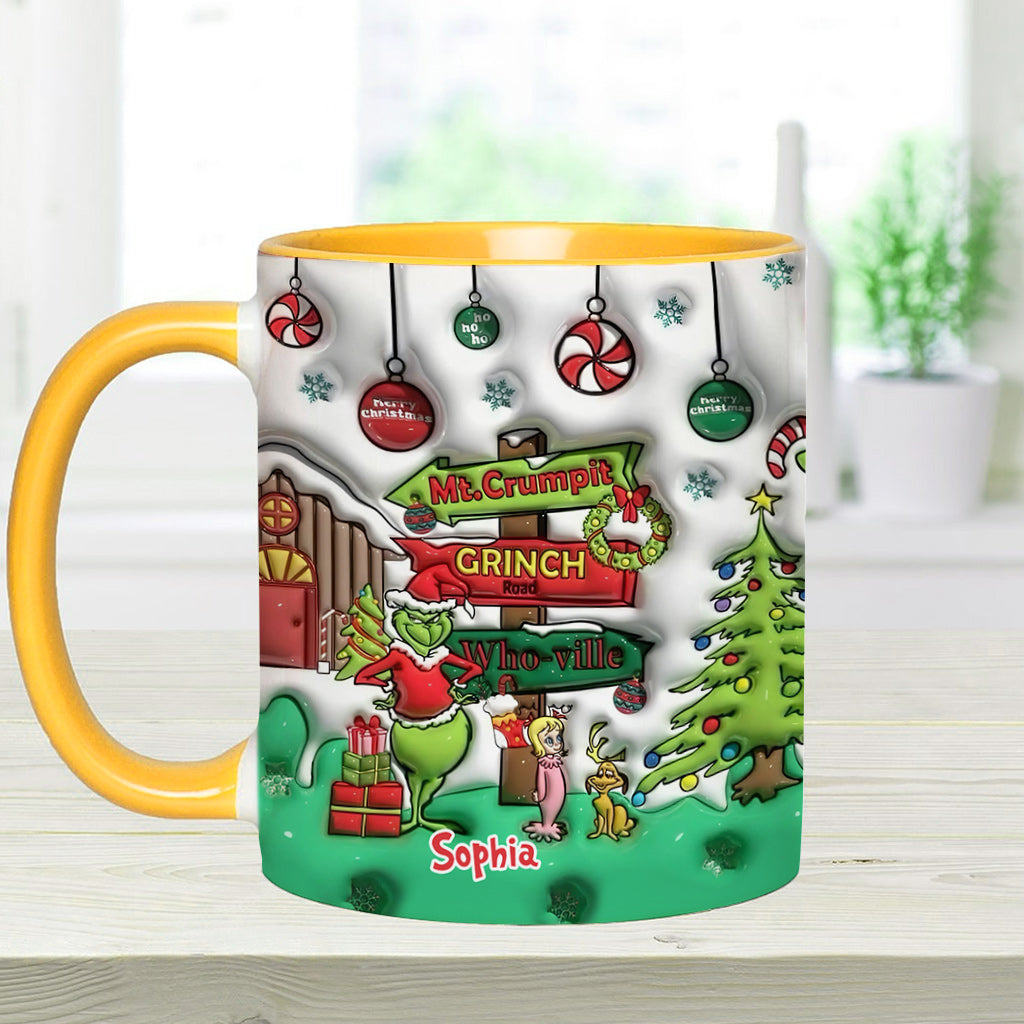 Ho Ho Ho - Mug de Noël personnalisé avec étole