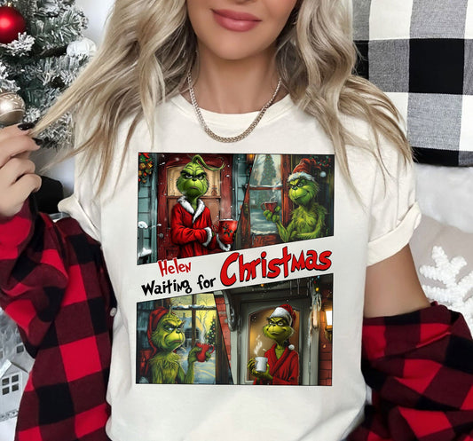 Waiting For Christmas - Personalized Stole Christmas T-shirt And Hoodie