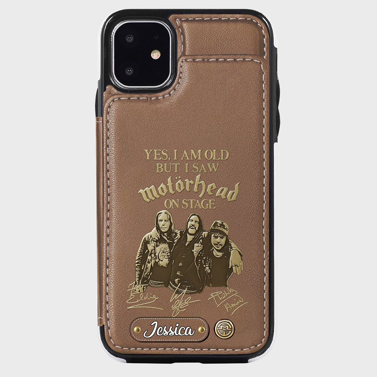 Motorhead on Stage - Personalized Music Band Wallet Phone Case