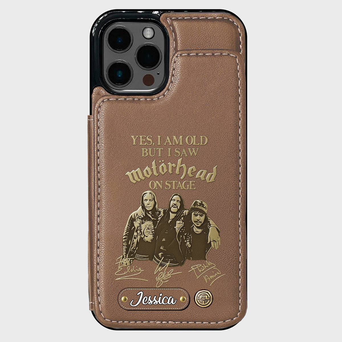 Motorhead on Stage - Personalized Music Band Wallet Phone Case