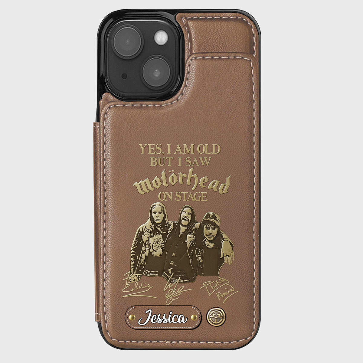 Motorhead on Stage - Personalized Music Band Wallet Phone Case
