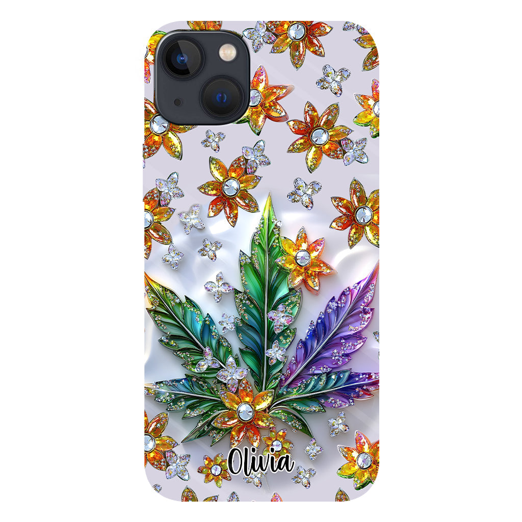 Beautiful Leaf - Personalized Weed Full Print Phone Case