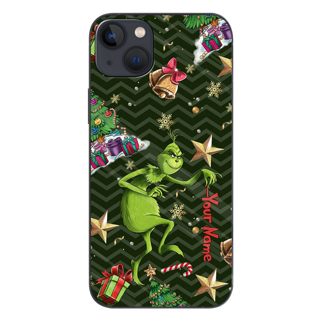 Joyeux Noël - Étui de téléphone personnalisé avec étole de Noël