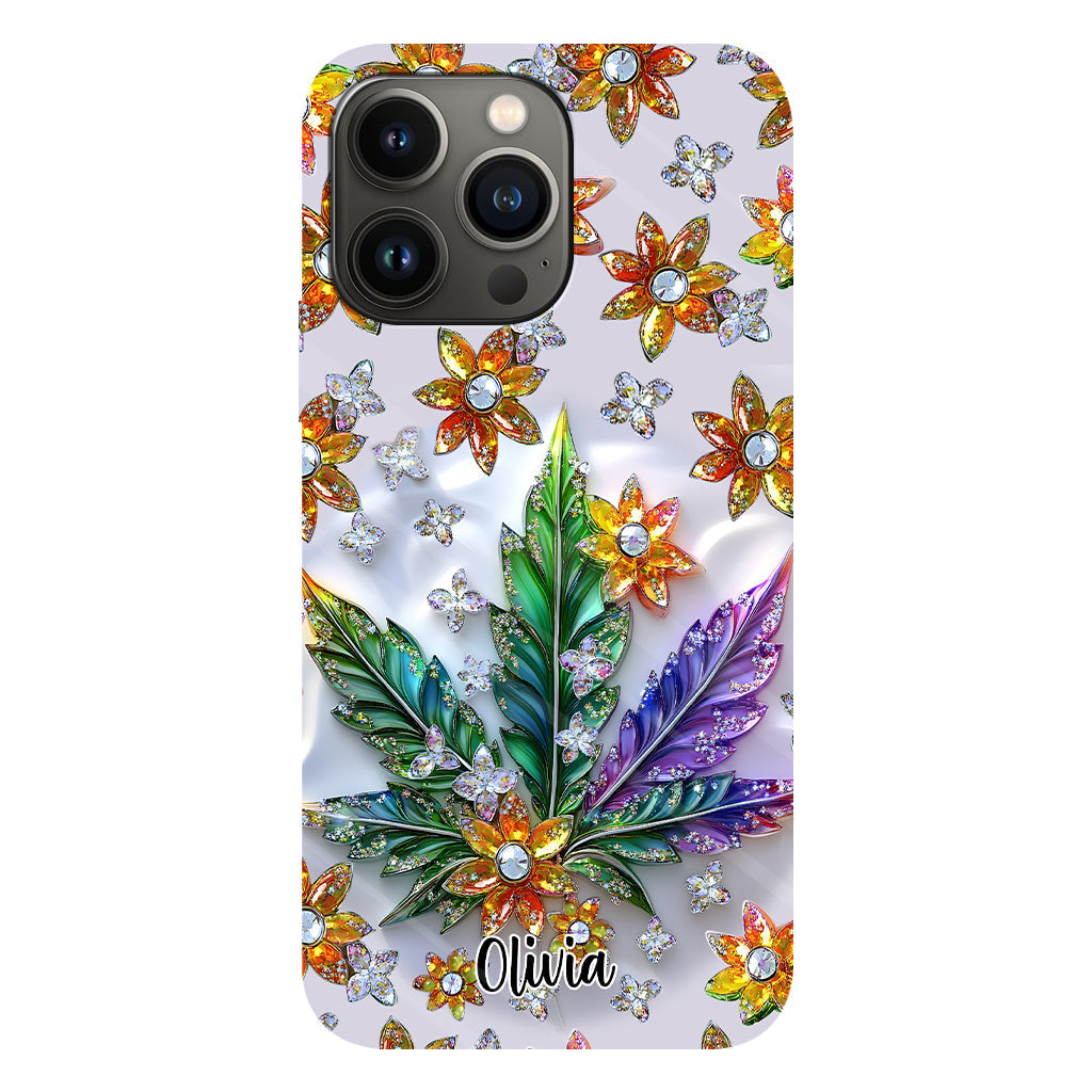 Beautiful Leaf - Personalized Weed Full Print Phone Case