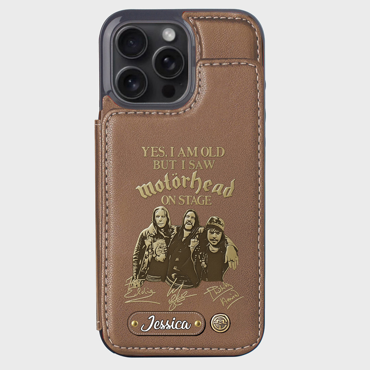 Motorhead on Stage - Personalized Music Band Wallet Phone Case