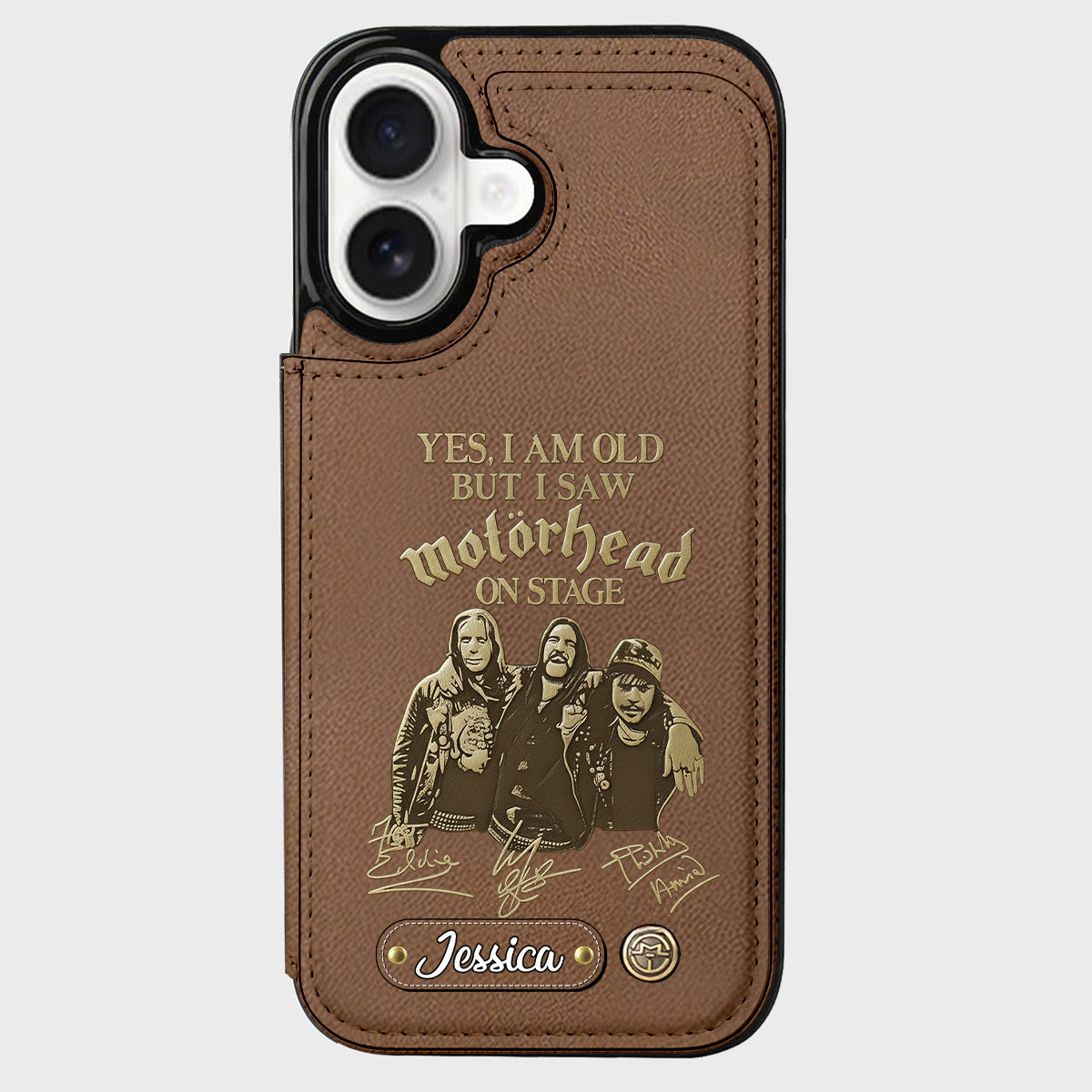 Motorhead on Stage - Personalized Music Band Wallet Phone Case