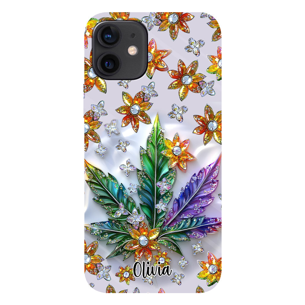 Beautiful Leaf - Personalized Weed Full Print Phone Case