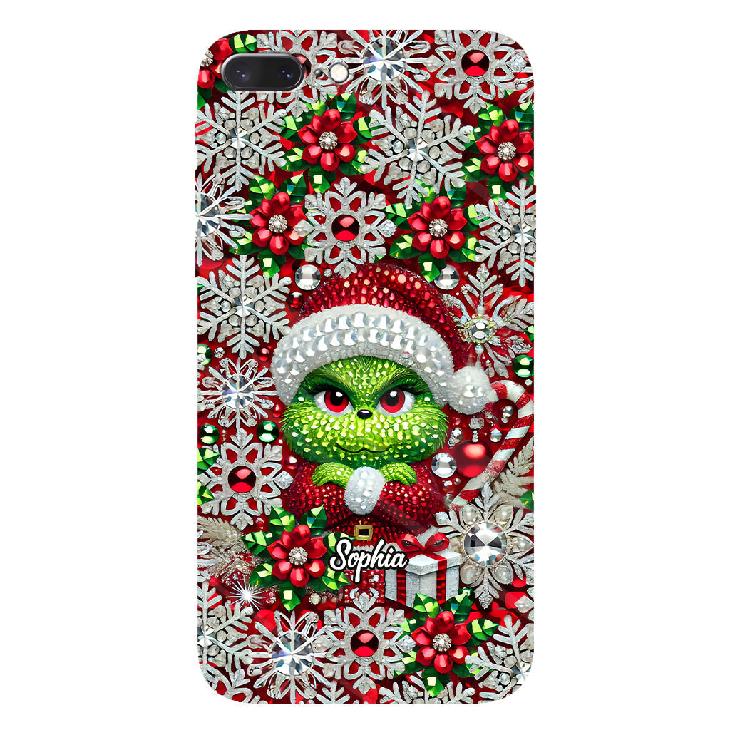 Merry Grinchmas - Personalized Stole Christmas Full Print Phone Case