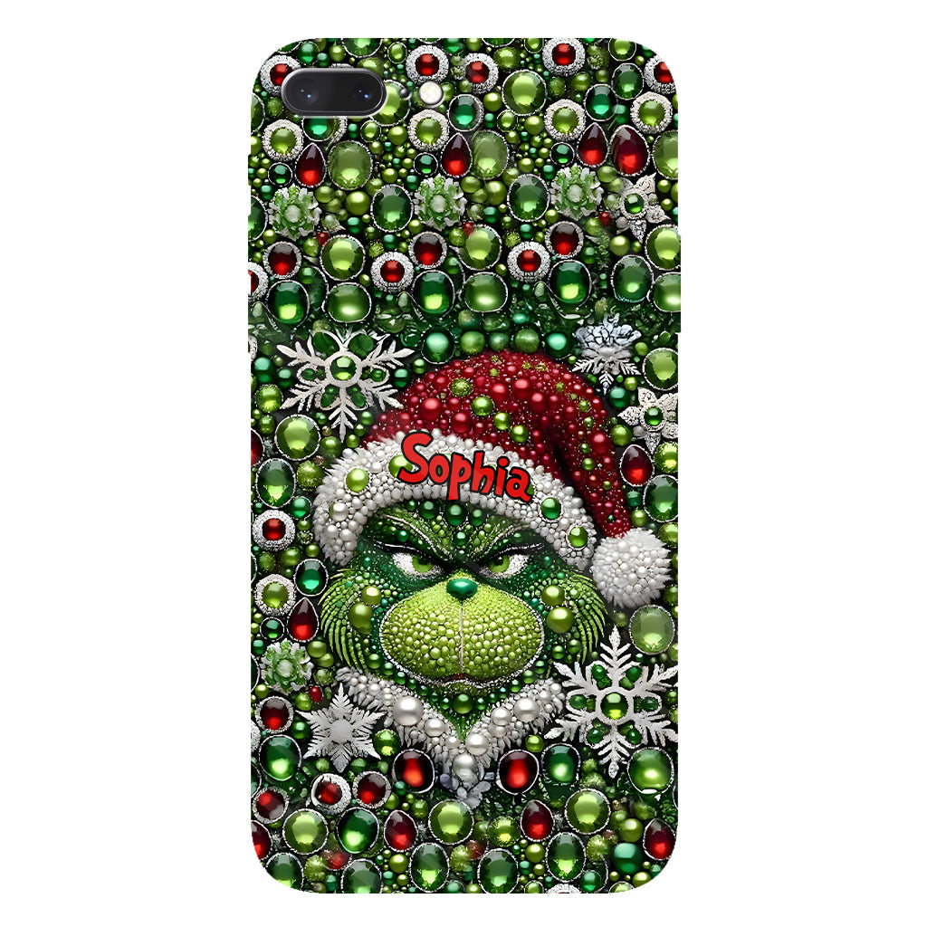 Merry Grinchmas - Personalized Stole Christmas Full Print Phone Case