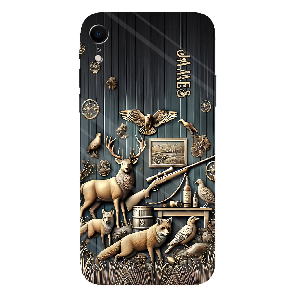 Étui de téléphone Vintage Tools - Illustration personnalisée de chasse