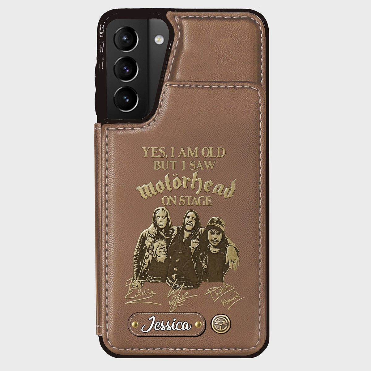 Motorhead on Stage - Personalized Music Band Wallet Phone Case