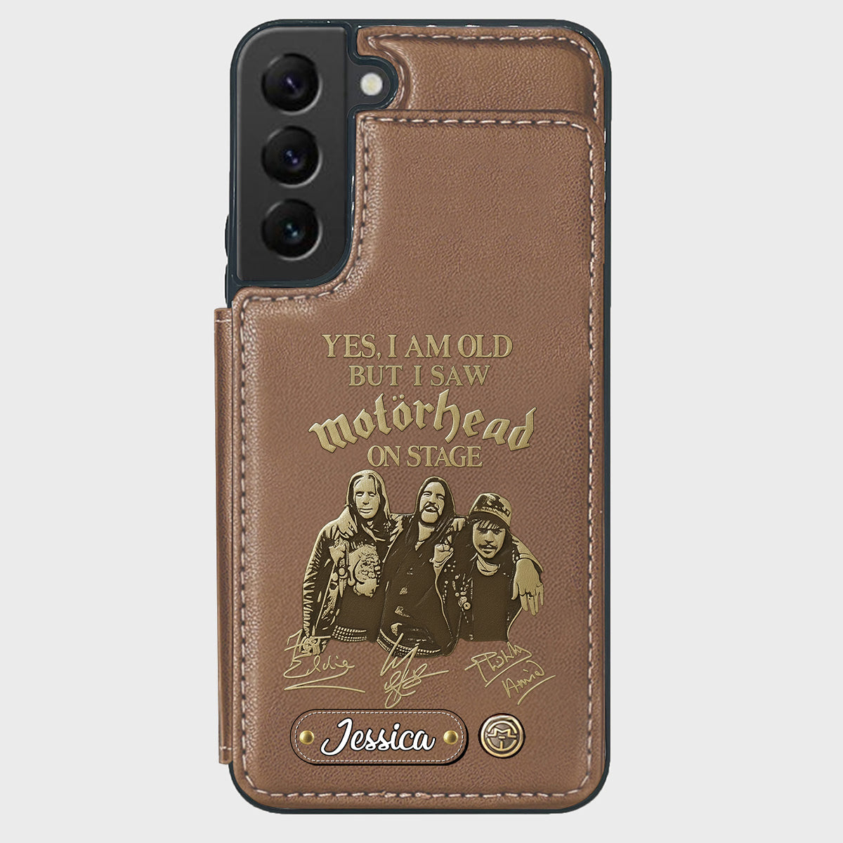 Motorhead on Stage - Personalized Music Band Wallet Phone Case