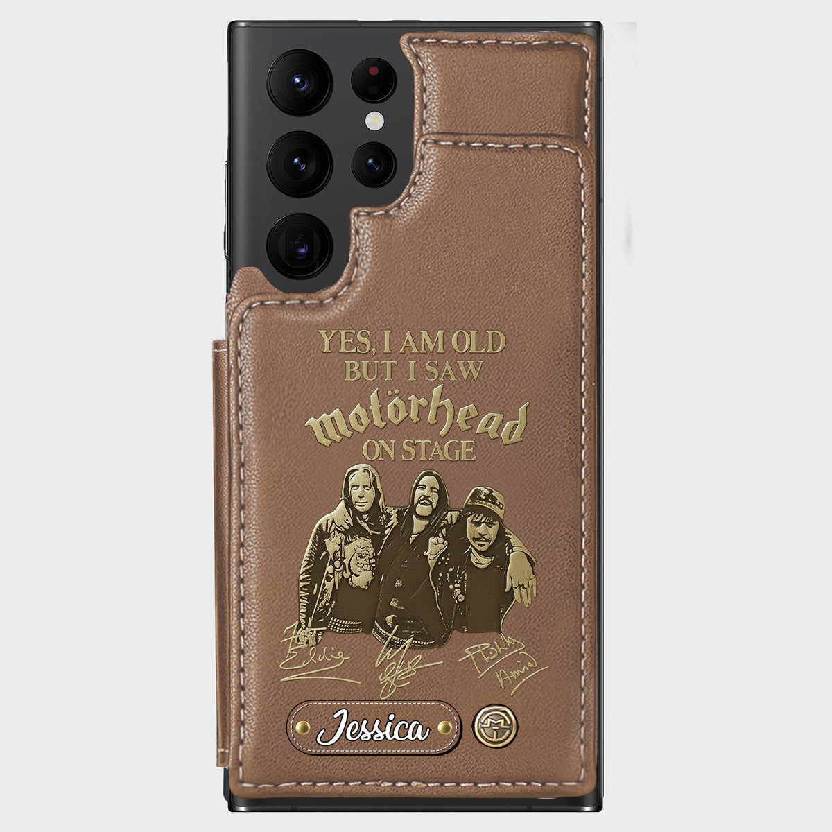 Motorhead on Stage - Personalized Music Band Wallet Phone Case