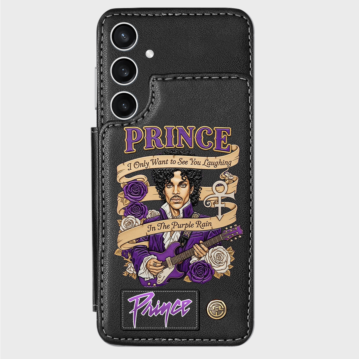Purple Rain - Wallet Phone Case
